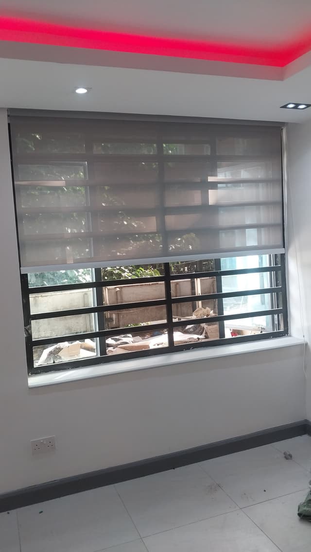 Sunscreen Roller Blinds.